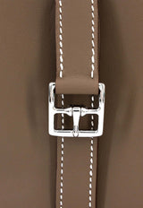 Halzan 25 in Etoupe Swift Leather with Palladium Hardware