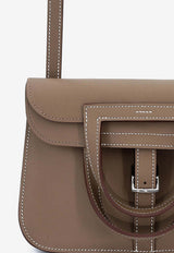 Halzan 25 in Etoupe Swift Leather with Palladium Hardware