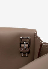 Halzan 25 in Etoupe Swift Leather with Palladium Hardware