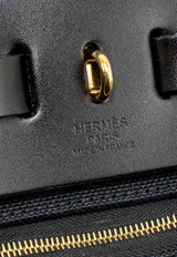 Herbag 39 in Black Toile and Vache Hunter with Gold Hardware