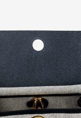 Hermès Mini Herbag Zip 20 in Ecru and Black Toile and Black Hunter Leather MHZ20EBTBHLGHW