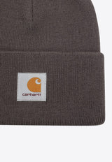 Carhartt Wip Acrylic Watch Logo Beanie Gray I020222PL/R_CARH-33CXX