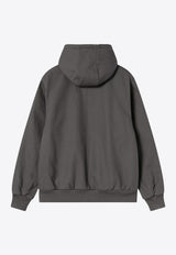 Carhartt Wip Active Zip-Up Hooded Jacket Gray I023083CO/R_CARH-8701