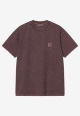 Carhartt Wip Vista Logo T-shirt Brown I030780CO/R_CARH-33HGD