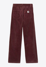 Carhartt Wip Simple Straight Corduroy Pants Bordeaux I033889CO_CARH-33K02