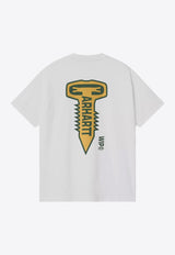 Carhartt Wip Cross Screw Printed T-shirt White I033949CO/Q_CARH-02XX