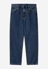 Carhartt Wip Aaron Straight-Leg Jeans Blue I034237DE/R_CARH-0106