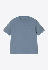 Carhartt Wip Luca C Logo T-shirt Blue I034633CO/R_CARH-33DXX