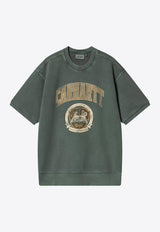Carhartt Wip Library Vintage Logo T-shirt Green I034727CO/Q_CARH-CIGD