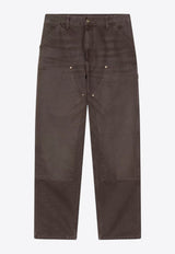 Carhartt Wip Reinforced Double-Knee Pants Brown I034796CO/R_CARH-474O32