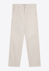 Carhartt Wip Master Straight-Leg Pants Cream I034832CO/Q_CARH-0502