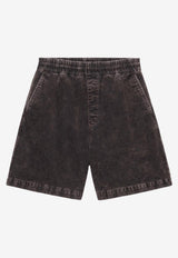 Carhartt Wip Reynold Elasticated Faded Shorts Gray I034877CO/S_CARH-3IS0F