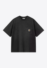 Carhartt Wip Hudson Pocket Faded T-shirt Black I035140CO_CARH-89