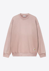 Carhartt Wip Hudson Washed Sweatshirt Mauve I035186CO/R_CARH-1XF