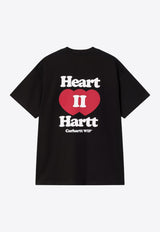 Carhartt Wip Heart II Hartt Printed T-shirt Black I035203CO/R_CARH-89