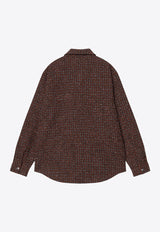 Carhartt Wip Bellamy Check Zip-Up Jacket Brown I035422PL/R_CARH-34SXX