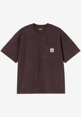 Carhartt Wip Work Pocket T-shirt Brown I035523CO/R_CARH-33HXX