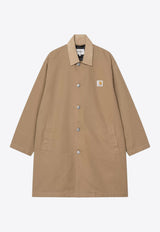 Carhartt Wip Webster Canvas Long Coat Beige I035618CO/R_CARH-3AF02