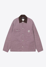 Carhartt Wip OG Michigan Utility Jacket Mauve I035671CO/R_CARH-3A84O