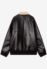 Carhartt Wip Shepton Faux Leather Zip-Up Jacket Black I035974PL/S_CARH-1LMXX