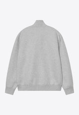 Carhartt Wip Alda Zip-Up Sweatshirt Gray I036056CO/S_CARH-00DXX