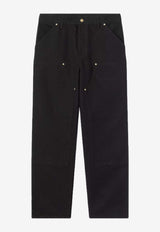 Carhartt Wip Double Knee Straight Pants Black I036274BCO/S_CARH-890132