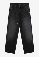 Carhartt Wip Brandon Double Knee Pants Black I036323DE/S_CARH-89B7