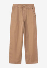 Carhartt Wip Brady Straight-Leg Pants Beige I036328CO/S_CARH-2FS02