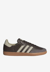 Adidas Samba OG Leather Low-Top Sneakers Brown ID1481_BROWN