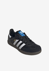Adidas Kids Boys Samba OG Leather Sneakers Black IE3678_BLACK