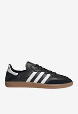 Adidas Samba Decon Leather Low-Top Sneakers Black IF0641_BLACK