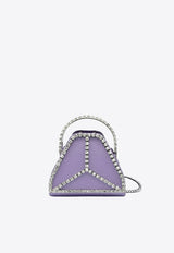 Thalie Paris Mini Cleo Crystal Embellished Handbag Lavender IG-03-0025-125-58_Lavender
