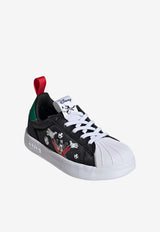 Adidas Kids Boys Disney Adifoam Superstar 360 Sneakers Black IH1750_BLACK
