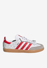 Adidas Kids Boys Disney Samba OG Comfort Sneakers White IH1753_WHITE