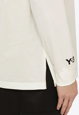 Y-3 Logo-Printed Crewneck Sweatshirt IV5622CO/O_ADIDY-OW