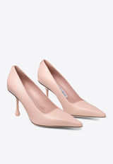 Jimmy Choo Ixia 80 Nappa Leather Pumps Pink IXIA 80 NAP MACARON