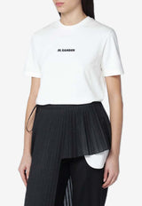 Jil Sander Logo Crewneck T-shirt White J02GC0142J20103/S_JILSA-102