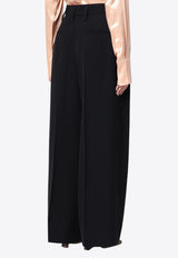 Jil Sander Pleated Wide-Leg Pants Black J03KA0292J65005/Q_JILSA-001