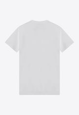 Moschino Printed Logo T-shirt White J07010541/Q_MOSCH-1001