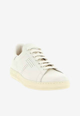 Tom Ford Warwick Leather Low-Top Sneakers White J1507-LCL045L WWF