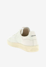 Tom Ford Warwick Leather Low-Top Sneakers White J1507-LCL045L WWF