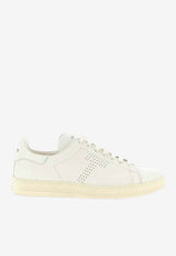 Tom Ford Warwick Leather Low-Top Sneakers White J1507-LCL045L WWF