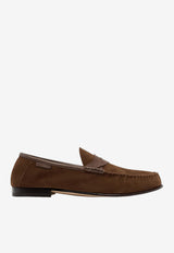 Tom Ford Ripley Suede Loafers J1528-LCL459N 1B016 Brown