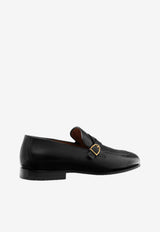 Tom Ford Gigi Twisted-Band Leather Loafers Black J1555-LGO033X 1N001