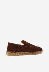 Tom Ford Finn Suede Espadrilles Brown J1593-LCL123N EEI