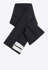 Jil Sander Padded Scarf with Logo-Label Black J47TE0001J74276/R_JILSA-001