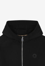 Hugo Boss Kids Boys Logo Patch Zip-Up Hoodie Black J52309/09B_BLACK