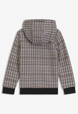 Hugo Boss Kids Boys Printed Hooded Sweatshirt Black J52357/09B_BLACK