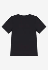 Hugo Boss Kids Boys Logo Print T-shirt Black J52358/09B_BLACK