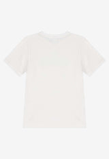 Hugo Boss Kids Boys Logo Print T-shirt White J52358/10P_WHITE